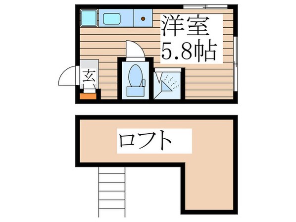 リージェンシー武蔵関の物件間取画像